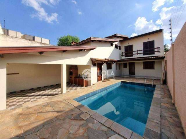Casa com 3 dormitórios para alugar, 234 m² por R$ 4.149,92/mês - Vila Santa Catarina - Americana/SP