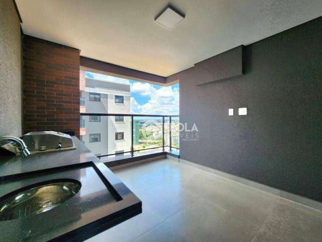 Apartamento com 2 dormitórios para alugar, 88 m² por R$ 4.640,00/mês - Vila Frezzarin - Americana/SP