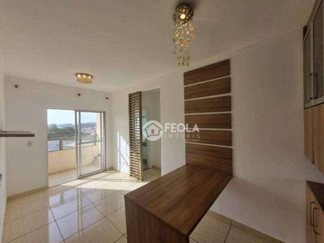 Apartamento com 2 dormitórios para alugar, 60 m² por R$ 1.411,33/mês - Vila Belvedere - Americana/SP