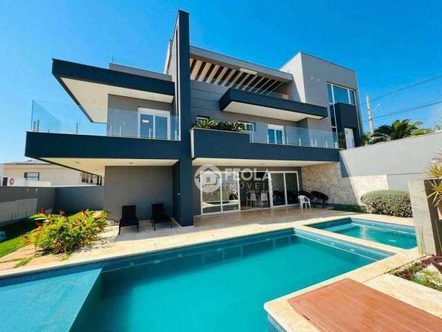 Casa com 4 suítes à venda, 568,65 m² por R$ 4.940.000,00 - Loteamento Residencial Jardim Villagio II - Americana/SP