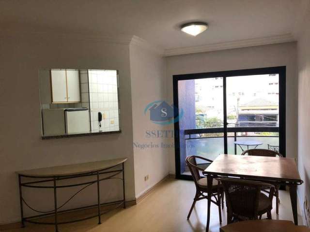 Apartamento com 1 dormitório para alugar, 52 m² por R$ 5.560,00/mês - Vila Olímpia - São Paulo/SP