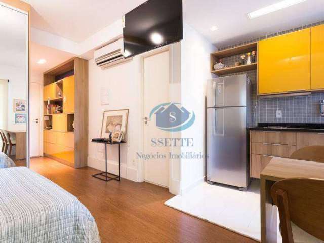 Apartamento com 1 dormitório à venda, 34 m² por R$ 585.000,00 - Brooklin - São Paulo/SP