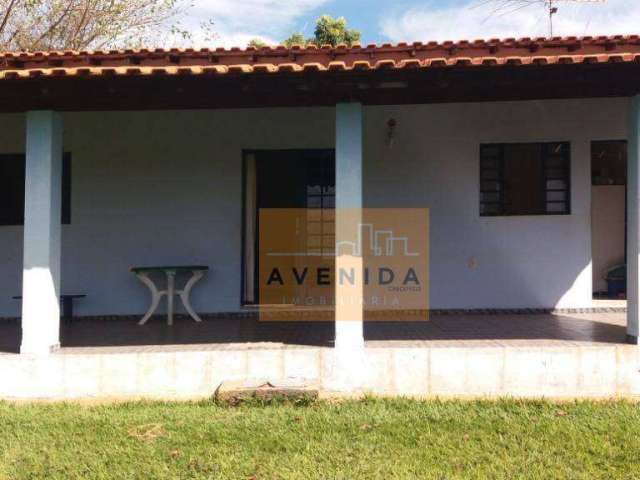 Chácara com 2 dormitórios à venda, 1331 m² por R$ 375.000,00 - Palmeiras - Artur Nogueira/SP