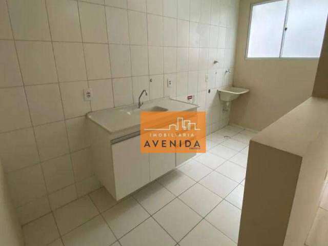 Apartamento com 2 dormitórios à venda por R$ 190.000,00 - Chácaras Fazenda Coelho - Hortolândia/SP