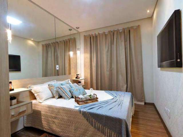 Apartamento com 2 dormitórios à venda, 51 m² por R$ 445.000,00 - Vila Humaitá - Santo André/SP