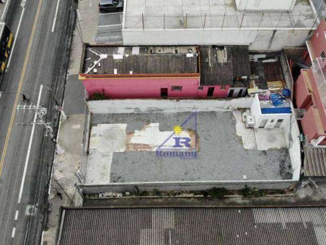 Terreno, 310 m² - venda por R$ 1.500.000,00 ou aluguel por R$ 11.516,00/mês - Tatuapé - São Paulo/SP