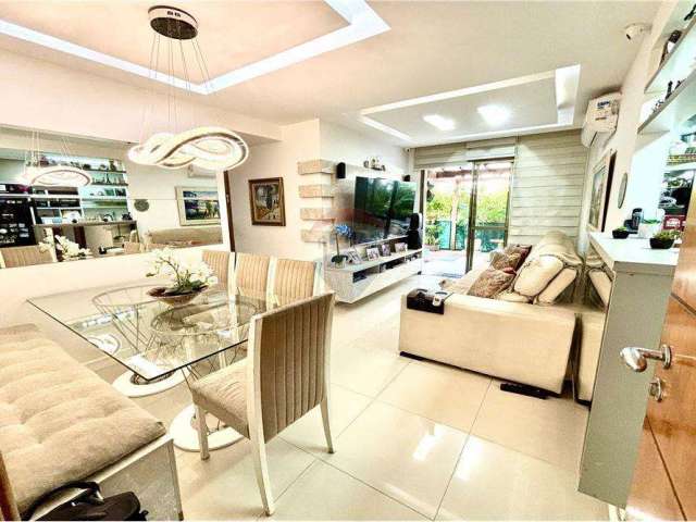 Apartamento Garden 128m² com 3 quartos, 1 suíte Cond Park Premium Recreio R$ 840.000,00