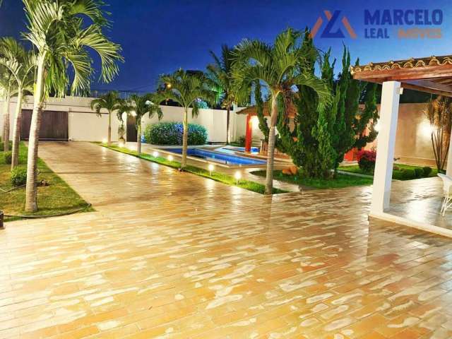 Casa com 02 piscinas + bar molhado construída em terreno de 1000 m² em rua asfaltada no Alto da Boa vista em Vitória da Conquista, BA