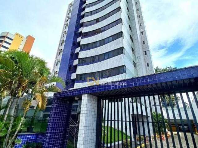 Apartamento com 4 dormitórios sendo 3 suítes, 1 apto por andar, 171 m² - venda por R$ 649.900,00 ou aluguel por R$ 7.000/mês - Lagoa Nova - Natal/RN