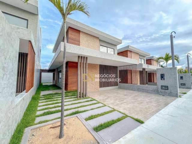 Casa com 3 dormitórios para alugar, 125 m² por R$ 5.983,00/mês - Ponta Negra - Parnamirim/RN