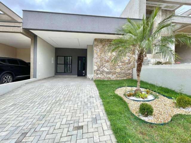 Casa com 3 dormitórios à venda, 99 m² - Condomínio Villagio Ipanema I - Sorocaba/SP