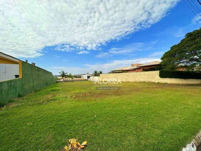 Terreno à venda, 1247 m² por R$ 1.180.000,00 - Condomínio Residencial Fazenda Imperial - Sorocaba/SP