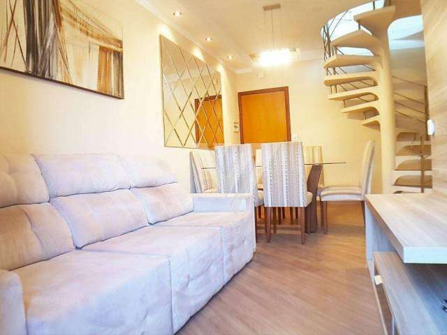 Lindo apartamento Duplex com 2 dormitórios e espaço gourmet à venda, 173 m² - Residencial Garden Flowers - Jardim Vergueiro - Sorocaba/SP
