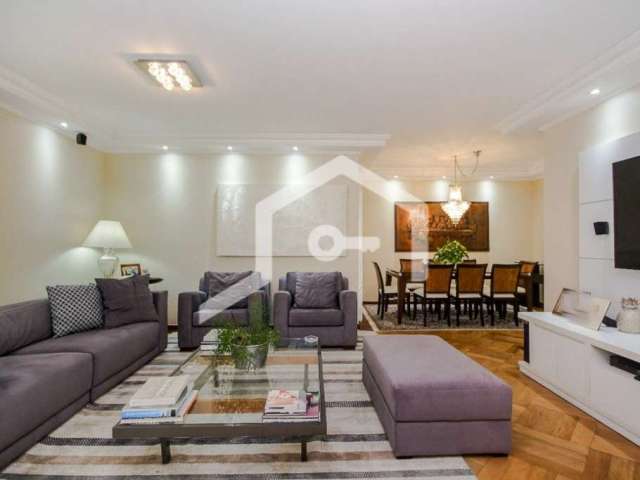 Apartamento 195m² 4 Dormitórios (3 Suítes) 1 Varanda 4 Banheiros 3 Vagas Em Indianópolis - São Paulo - SP
