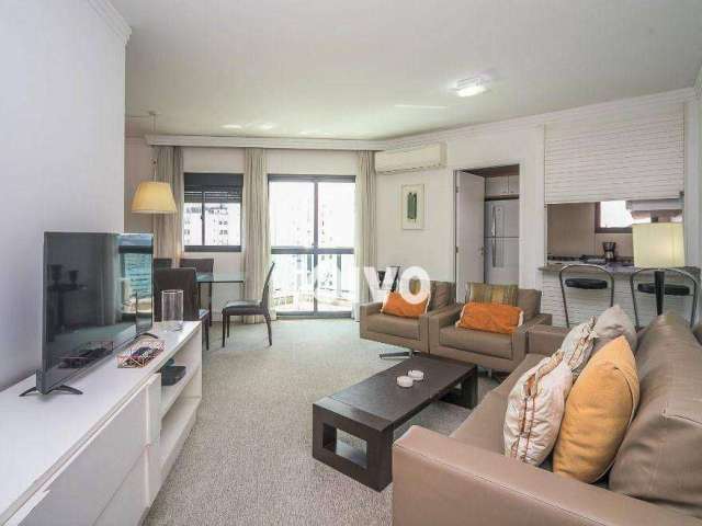 Flat para locação com 2 dormitórios e 80 m² por R$ 12.111/mês - Paraíso - São Paulo/SP
