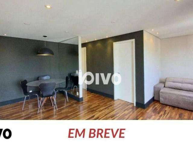 Apartamento com 2 dormitórios para alugar, 63 m² por R$ 3.437,82/mês - Vila Moraes - São Paulo/SP