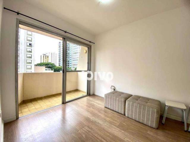 Apartamento com 1 dormitório para alugar, 44 m² por R$ 3.569,00/mês - Vila Clementino - São Paulo/SP