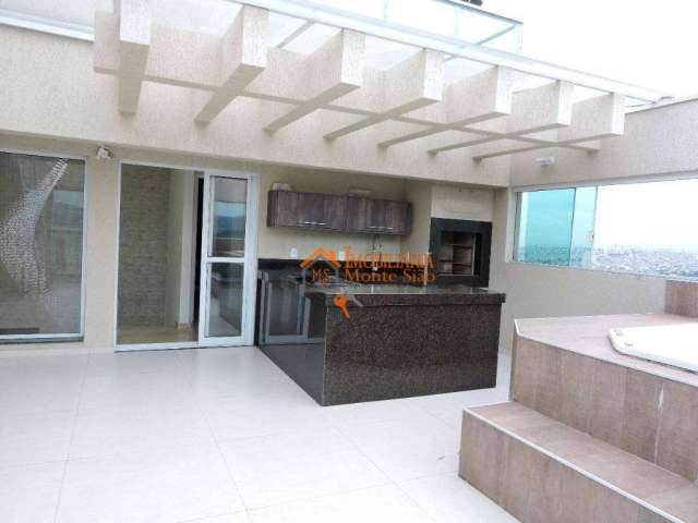 Cobertura com 3 dormitórios à venda, 175 m² por R$ 1.400.000,00 - Vila Galvão - Guarulhos/SP