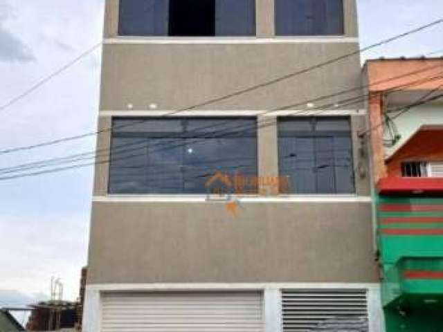 Cobertura com 1 dormitório para alugar, 110 m² por R$ 2.535,00/mês - Jardim Maria Dirce - Guarulhos/SP