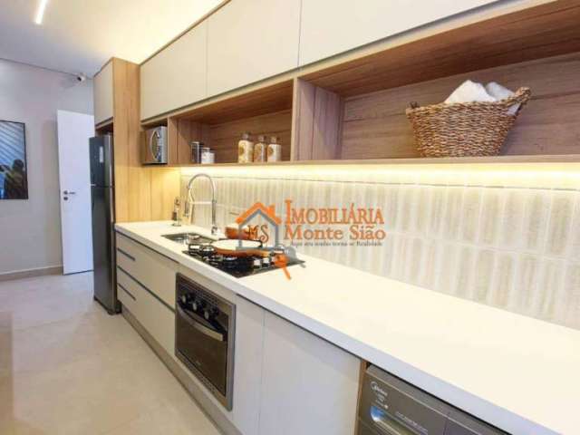 Apartamento com 3 dormitórios à venda, 58 m² por R$ 389.009,00 - Macedo - Guarulhos/SP