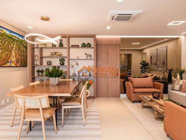 Apartamento com 3 dormitórios à venda, 190 m² por R$ 2.968.000,00 - Jardim Zaira - Guarulhos/SP