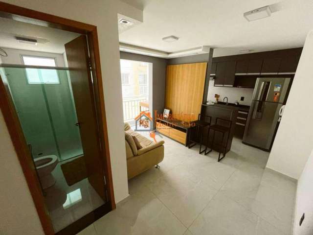 Apartamento com 1 dormitório à venda, 34 m² por R$ 195.000,00 - Jardim do Triunfo - Guarulhos/SP