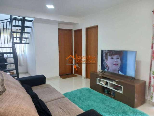 Cobertura com 2 dormitórios à venda, 83 m² por R$ 320.000,00 - Jardim Silvestre - Guarulhos/SP