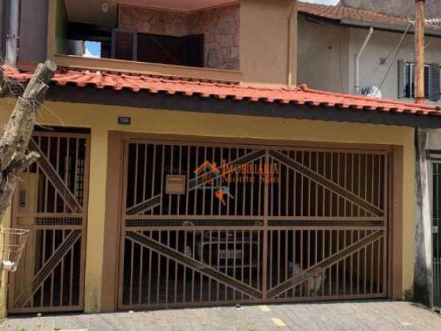Sobrado com 3 dormitórios, 162 m² - venda por R$ 650.000,00 ou aluguel por R$ 2.674,00/mês - Parque Flamengo - Guarulhos/SP
