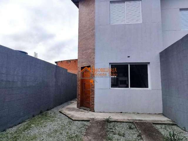 Sobrado com 2 dormitórios à venda, 69 m² por R$ 350.000,00 - Jardim Jasmin - Itaquaquecetuba/SP