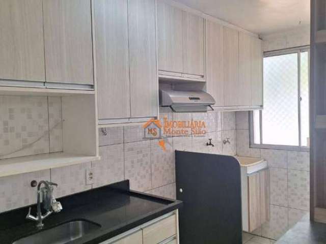Apartamento com 2 dormitórios à venda, 45 m² por R$ 225.000,00 - Jardim Presidente Dutra - Guarulhos/SP