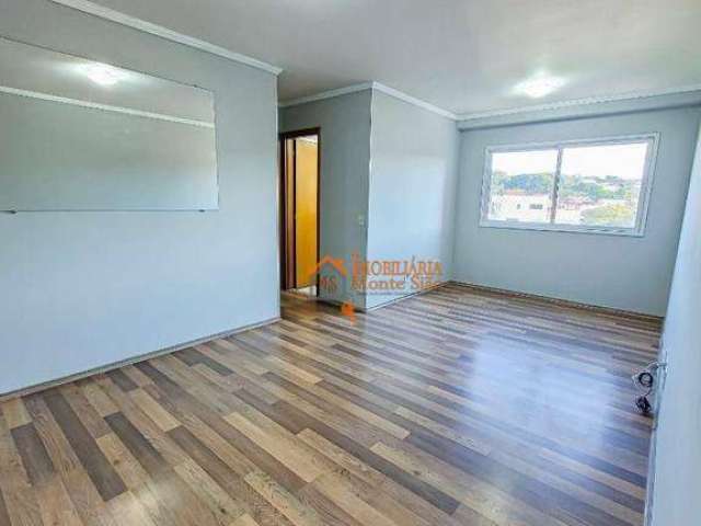 Apartamento com 2 dormitórios à venda, 56 m² por R$ 330.000,00 - Jardim Nova Taboão - Guarulhos/SP