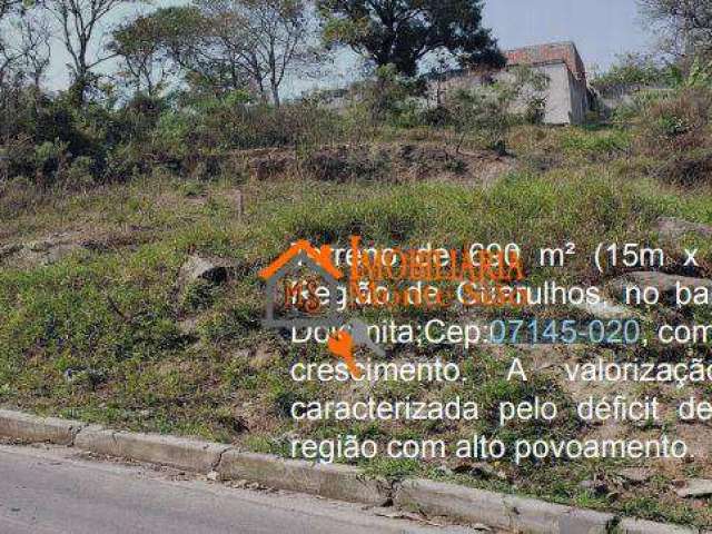 Terreno à venda, 690 m² por R$ 297.000,00 - Mikail II - Guarulhos/SP