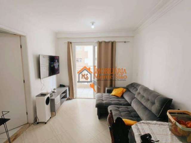 Apartamento com 2 dormitórios à venda, 60 m² por R$ 361.000,00 - Macedo - Guarulhos/SP