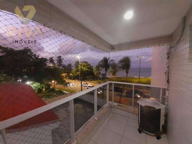 Apartamento com 1 dormitório para alugar, 43 m² por R$ 2.700,00/mês - Cabo Branco - João Pessoa/PB
