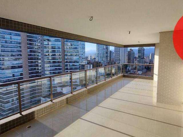 Apartamento com 4 quartos, 3 SUÍTES, à venda, 210 m² por R$ 2.750.000 - Embaré - Santos/SP