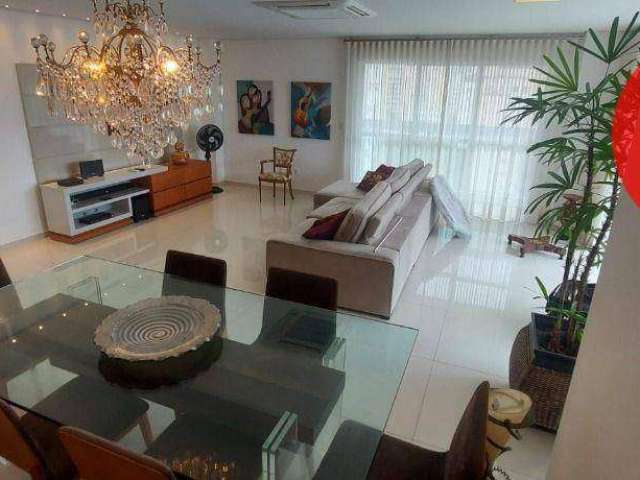 Apartamento  para alugar, 206 m² por R$ 15.000/mês - Pompéia - Santos/SP