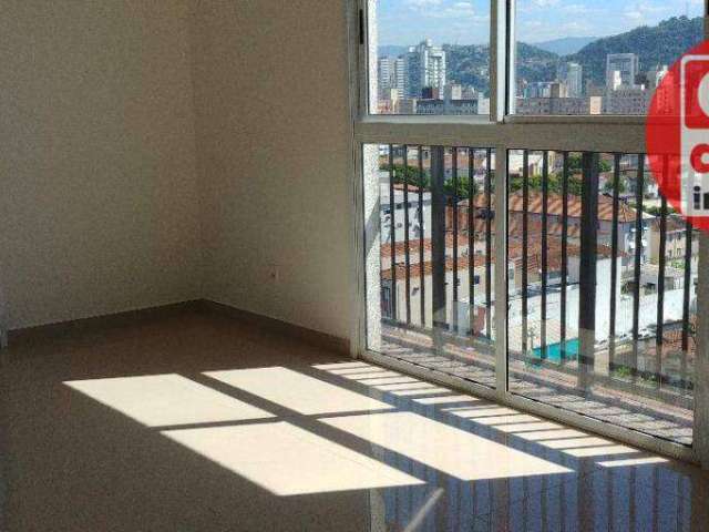 Apartamento Duplex com 3 dormitórios à venda, 131 m² por R$ 979.000,00 - Encruzilhada - Santos/SP
