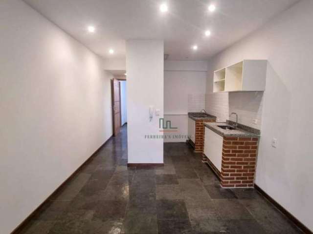 Apartamento com 1 dormitório, 35 m² - venda por R$ 250.000,00 ou aluguel por R$ 1.655,00/mês - Itaipu - Niterói/RJ