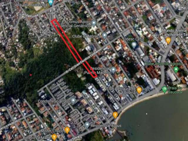 Terreno à venda na Rua Coronel Ivan Dentice Linhares, SN, Coqueiros, Florianópolis, 10800 m2 por R$ 5.000.000