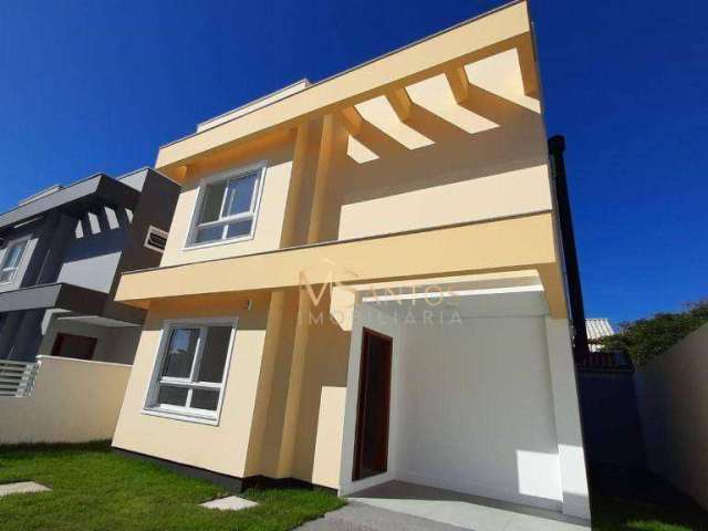 Casa nova com 3 dormitórios à venda, 120 m² por R$ 920.000,00 - Santinho - Florianópolis/SC