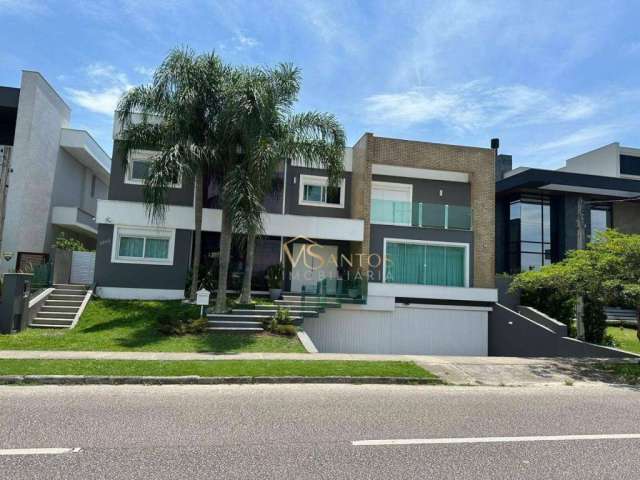 Casa com 6 dormitórios à venda, 980 m² por R$ 9.600.000,00 - Jurerê Internacional - Florianópolis/SC
