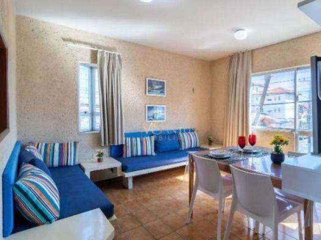 Apartamento com 1 dormitório à venda, 60 m² por R$ 477.000,00 - Canasvieiras - Florianópolis/SC