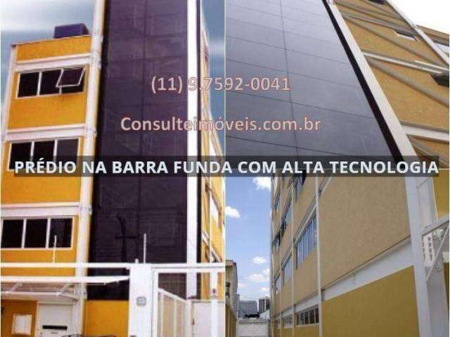 Imovel Comercial na Barra Funda | Venda ou Locação Total ou Parcial | 1015 m² | 13 Vagas