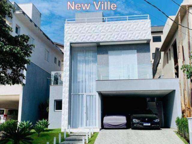 Casa no Residencial New Ville em Suru - Santana de Parnaíba, 4 suítes, 205 m²