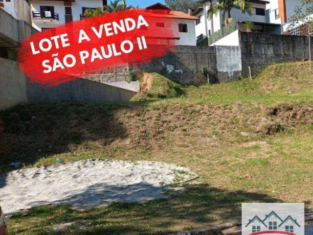 Terreno à venda, 511 m² por R$ 555.000,00 - São Paulo II - Cotia/SP
