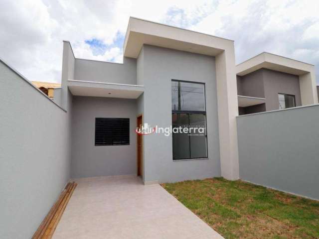 Casa à venda, 76 m² por R$ 349.000,00 - Residencial José B Almeida - Londrina/PR