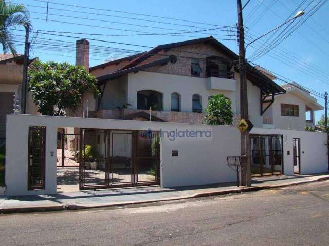 Casa com 8 dormitórios, 800 m² - venda por R$ 2.700.000,00 ou aluguel por R$ 15.000,00/mês - Lago Parque - Londrina/PR