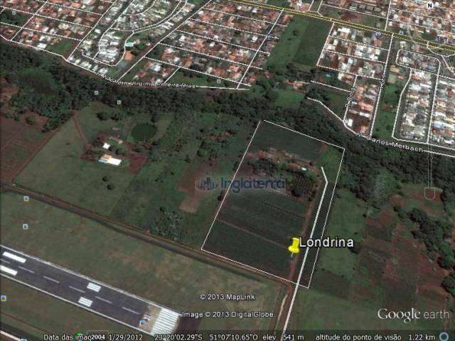 Área à venda, 69000 m² por R$ 11.040.000,00 - Vale Verde - Londrina/PR