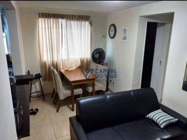 Apartamento com 2 dormitórios à venda, 47 m² por R$ 220.000,00 - Vila Tesouro - São José dos Campos/SP