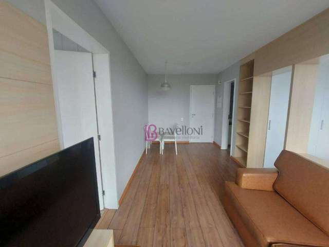 Apartamento com 1 dormitório para alugar, 41 m² por R$ 3.630,00/mês - Pompeia - São Paulo/SP